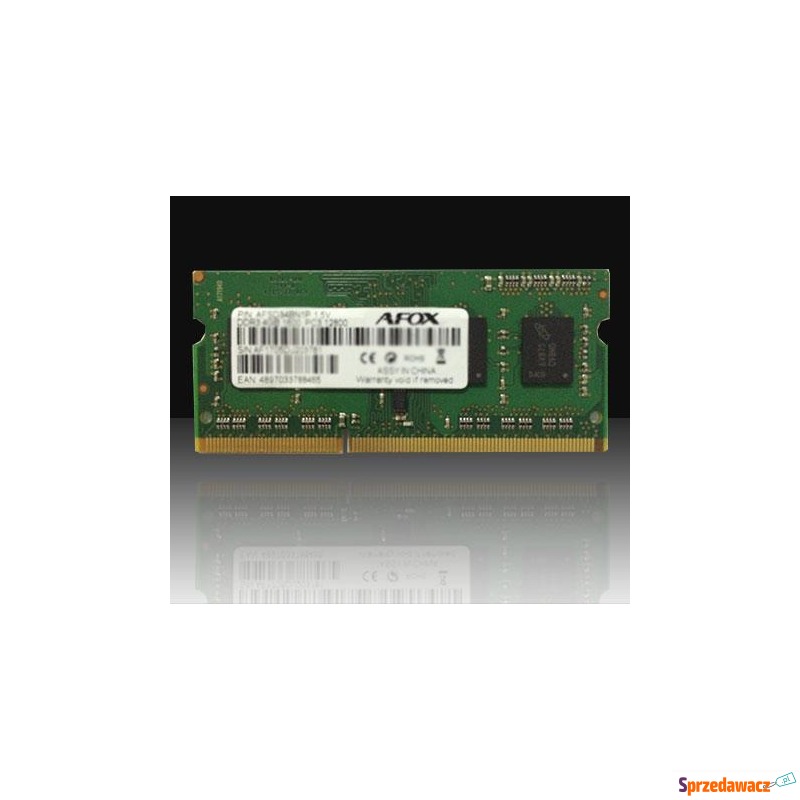SO-DIMM DDR3 4G 1333MHZ MICRON CHIP LV 1,35V... - Pamieć RAM - Otwock