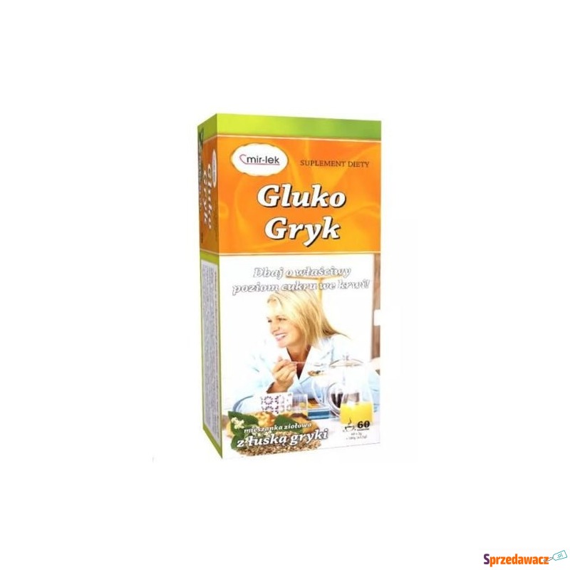 Gluko-gryk x 60 saszetek - Witaminy i suplementy - Słupsk