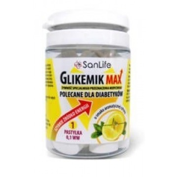 Glikemik max cytrynowy x 50 pastylek