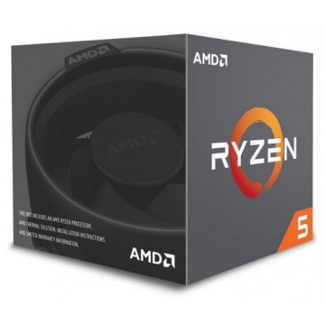 Procesor AMD Ryzen 5 2600 YD2600BBAFBOX (3400 MHz (min); 3900 MHz (max); AM4; BOX)