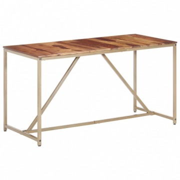 Stół do jadalni, 140 x 70 x 76 cm, lite drewno sheesham