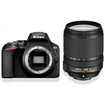 Lustrzanka Nikon D3500 + obiektyw AF-S DX 18-140 VR Czarny