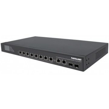Intellinet 561327 Switch Gigabit 8x Ultra PoE + 2x Uplink RJ45 + 2x Uplink SFP