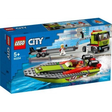 Klocki konstrukcyjne Lego City Race Boat Transporter