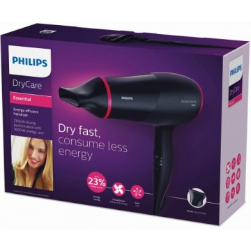 Suszarka do włosów Philips BHD029/00 (1600W; kolor czarny)
