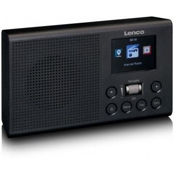 Lenco Radio internetowe DIR-60BK Czarny