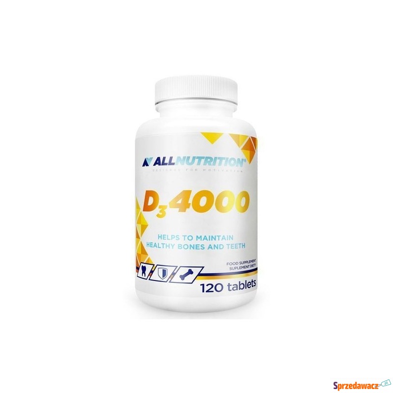 Allnutrition d3 4000 x 120 tabletek - Witaminy i suplementy - Słupsk