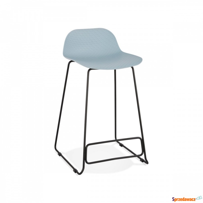 Krzesło barowe Kokoon Design Slade Mini niebieskie - Taborety, stołki, hokery - Kartuzy