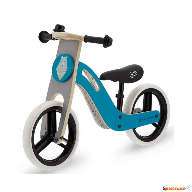 Rowerek biegowy Kinderkraft UNIQ Turquoise - Tradycyjne - Żelice