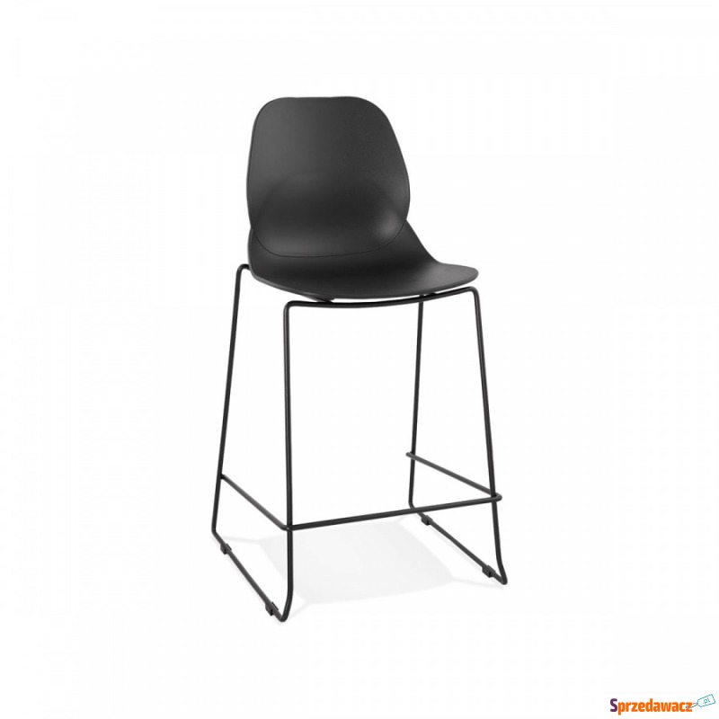 Krzesło barowe Kokoon Design Ziggy Mini czarne - Taborety, stołki, hokery - Krosno Odrzańskie