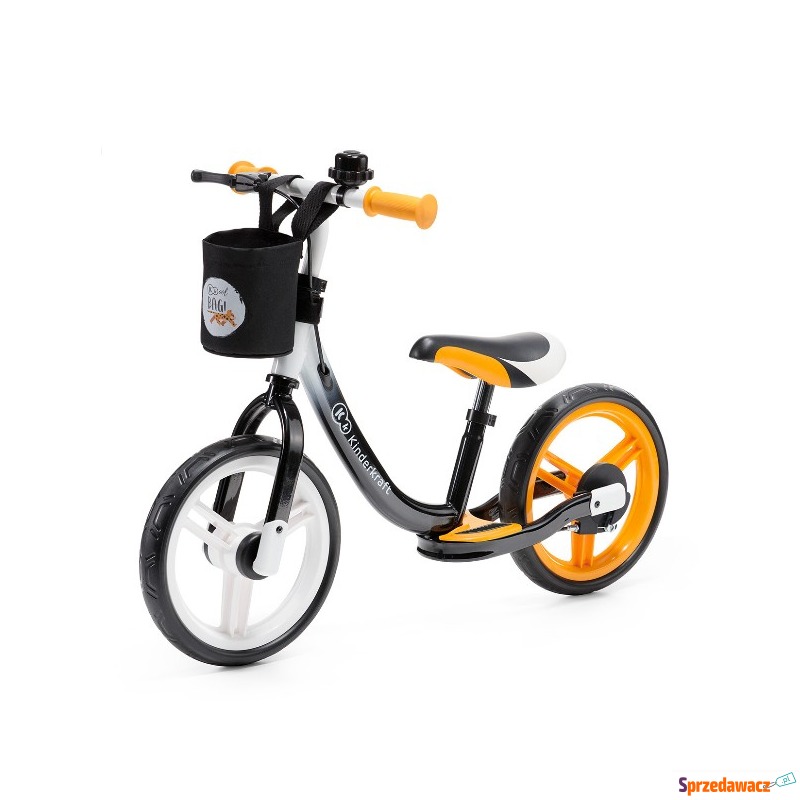 Rowerek biegowy Kinderkraft Space Orange - Tradycyjne - Zgorzelec