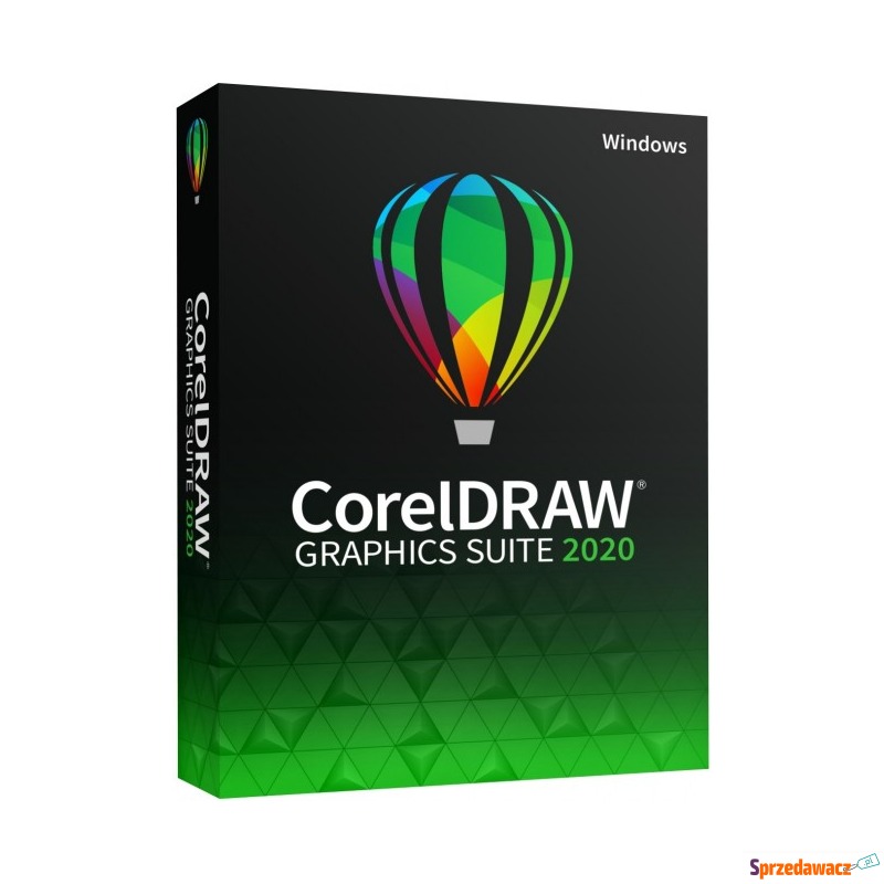 CorelDRAW Graphics Suite 2020 PL BOX - Grafika, multimedia - Bielany Wrocławskie