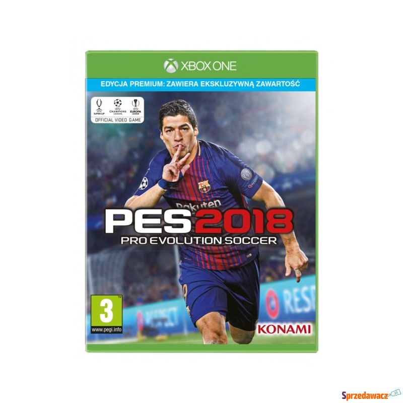 Gra Pro Evolution Soccer 2018 Premium Edition... - Gry na konsole - Bielsk Podlaski