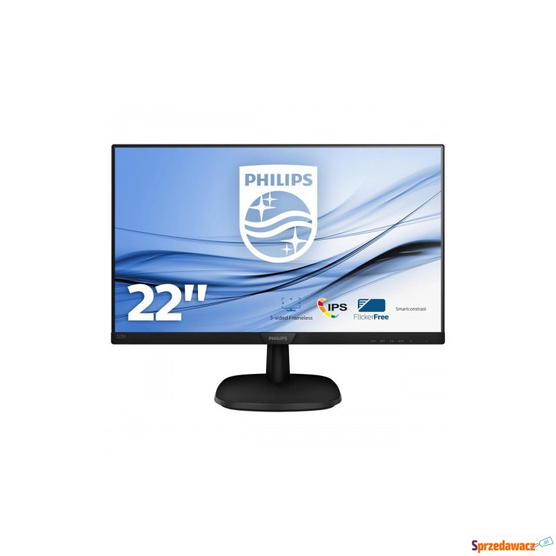 Monitor Philips 223V7QDSB/00 (21,5"; WLED; FullHD... - Monitory LCD i LED - Gierałcice
