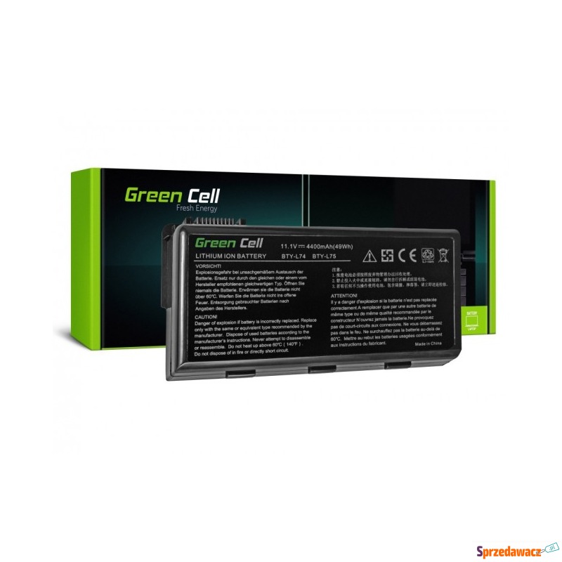 Green Cell do MSI CR500 CR600 CR610 CR620 CR630... - Baterie do laptopów - Bielsk Podlaski