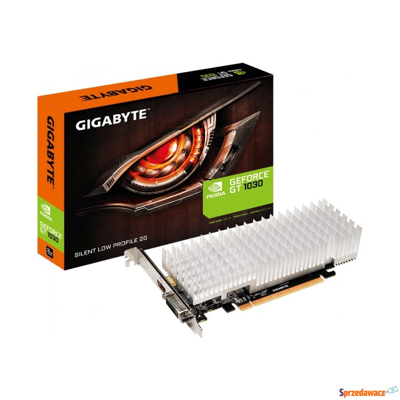 Gigabyte GeForce GT 1030 Silent 2G LowProfile - Karty graficzne - Knurów
