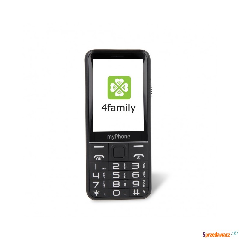 Telefon myPhone Halo Q czarny 4family - Telefony komórkowe - Siedlce