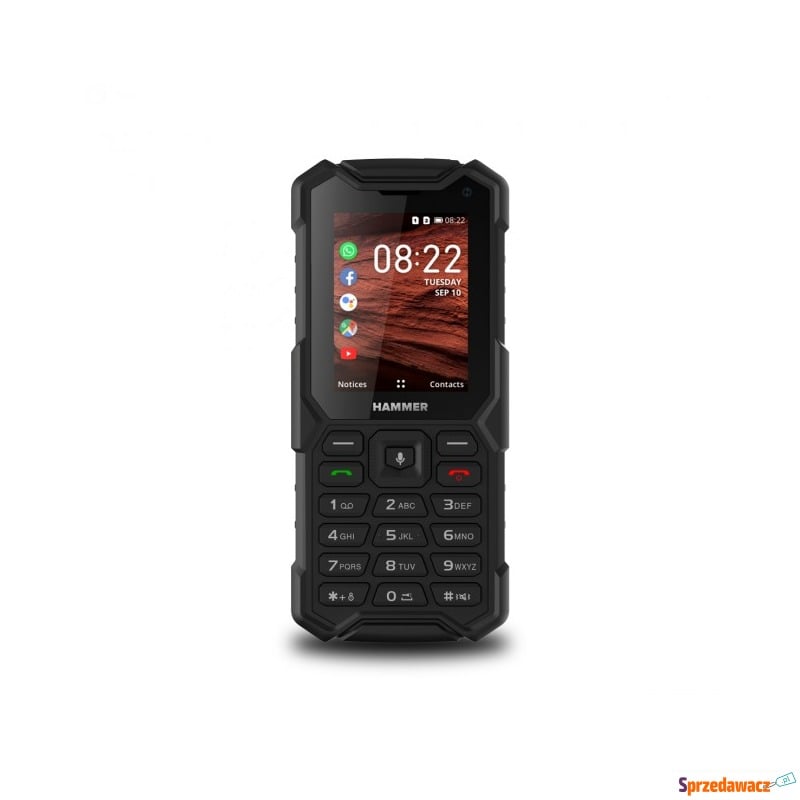 Telefon myPhone Hammer 5 Smart Dual SIM czarny - Telefony komórkowe - Gliwice