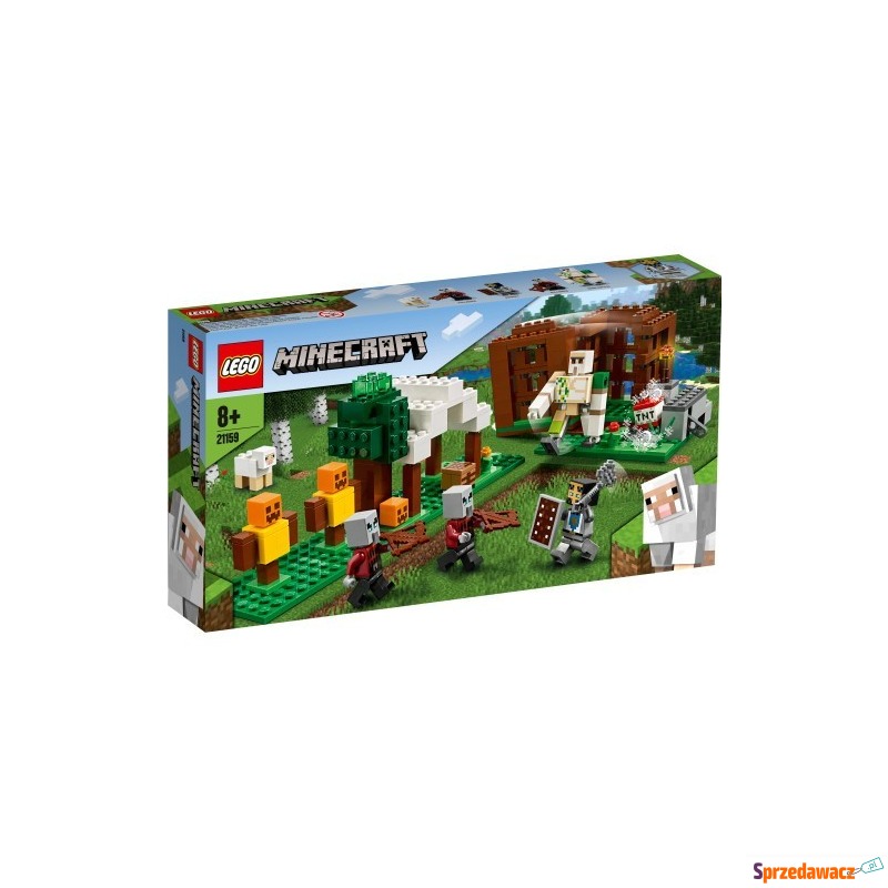 Klocki konstrukcyjne Lego Minecraft Kryjówka... - Klocki - Busko-Zdrój