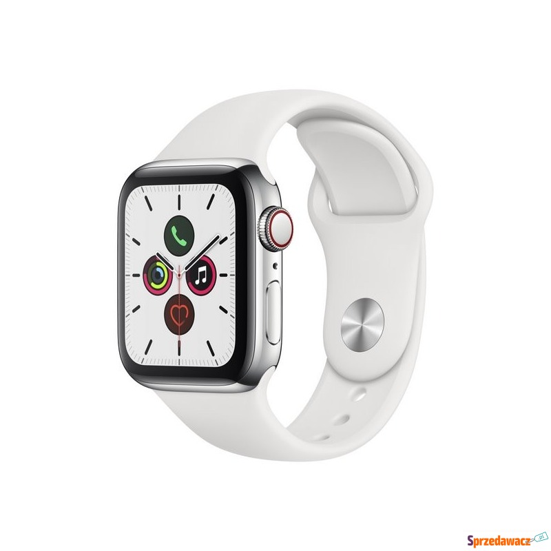 Smartwatch Apple Watch 5 GPS+Cellular - srebrny... - Smartwatche - Nowy Sącz