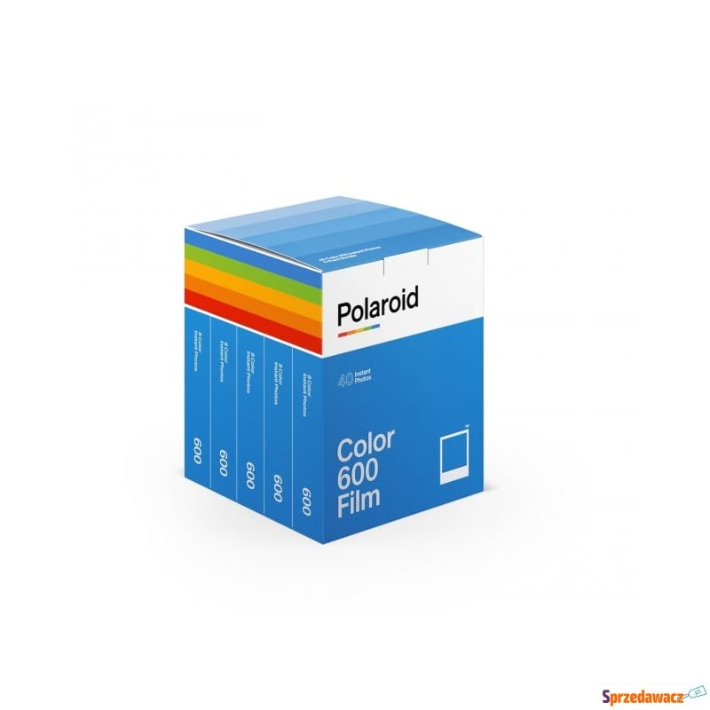 Polaroid COLOR FILM 600 5-PACK - Pozostały sprzęt optyczny - Żyrardów