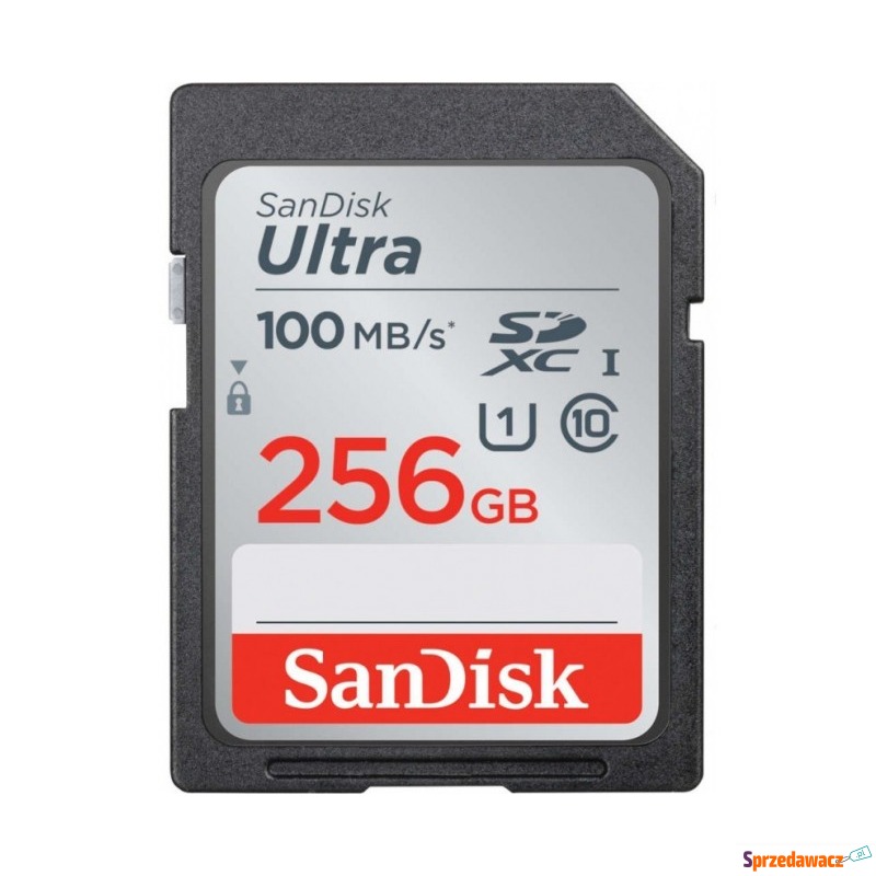 SanDisk Ultra SDXC 256GB 100 MB/s UHS-I Class... - Karty pamięci, czytniki,... - Lublin