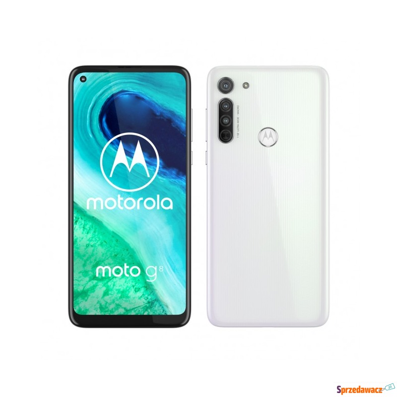 Smartfon Motorola Moto G8 4/64GB DualSIM Pearl... - Telefony komórkowe - Kłodzko