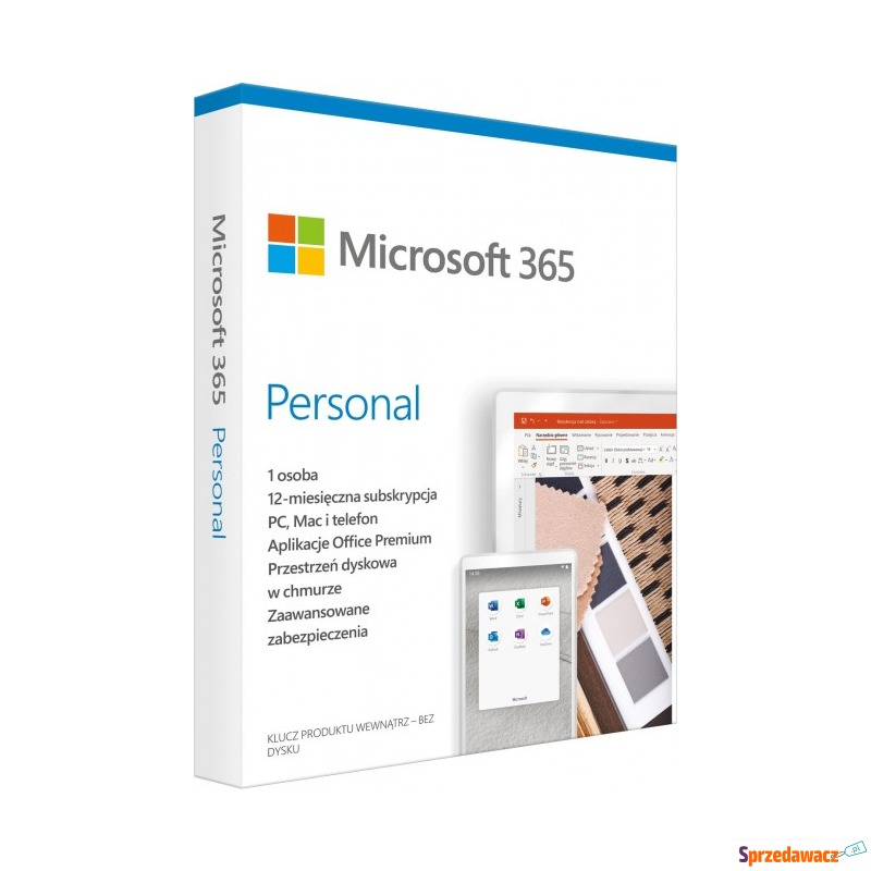 Microsoft 365 Personal PL - licencja na rok - Biuro - Świeradów-Zdrój