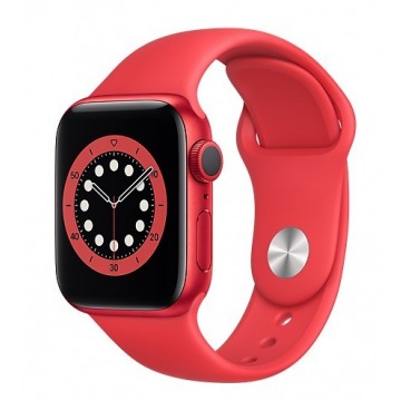 Smartwatch Apple Watch 6 GPS+Cellular 44mm aluminium, PRODUCT(RED) pasek sportowy