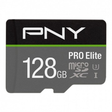 PNY PRO Elite microSDXC 128GB + Adapter SD