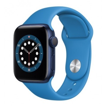 Smartwatch Apple Watch 6 GPS+Cellular 40mm aluminium, niebieski |głęboki granat pasek sport