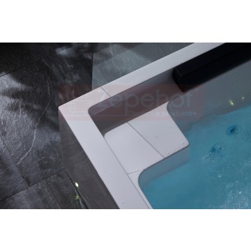 Wanna z hydromasażem LS-4050 prostokątna 180c... - Wanny - Grabówka - zdjęcie 10