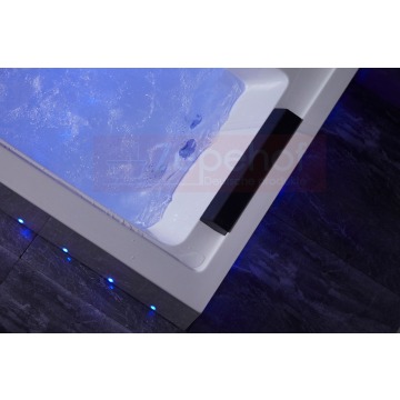 Wanna z hydromasażem LS-4050 prostokątna 180c... - Wanny - Grabówka - zdjęcie 6