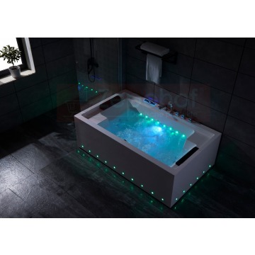 Wanna z hydromasażem LS-4050 prostokątna 180c... - Wanny - Grabówka - zdjęcie 3