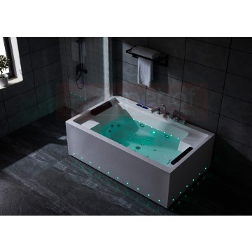 Wanna z hydromasażem LS-4050 prostokątna 180c... - Wanny - Grabówka - zdjęcie 2
