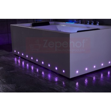 Wanna z hydromasażem LS-4050 prostokątna 180c... - Wanny - Grabówka - zdjęcie 12