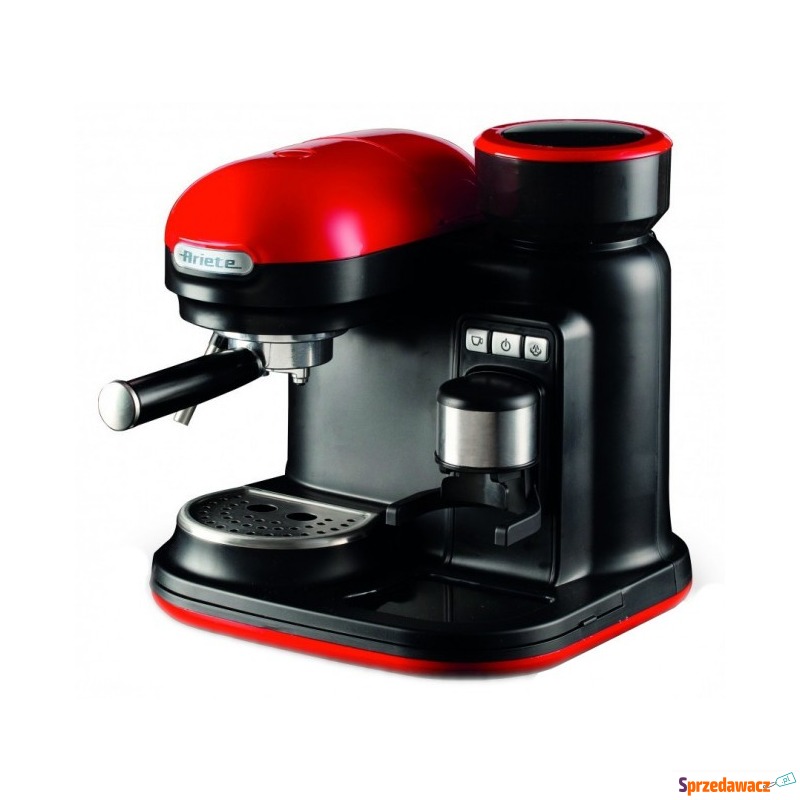 Ciśnieniowy kolbowy Ariete Espresso Moderna Rosso... - Ekspresy do kawy - Brzeg
