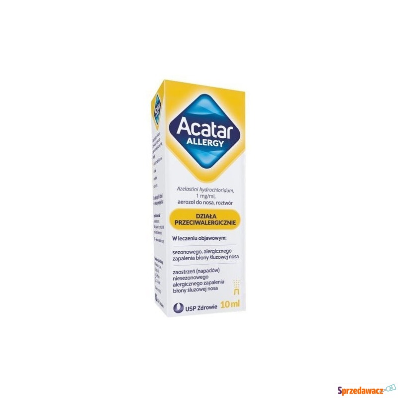Acatar allergy aerozol do nosa 10ml - Leki bez recepty - Ełk