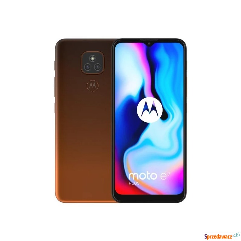 Smartfon Motorola Moto E7 Plus Twilight Orange - Telefony komórkowe - Siedlce