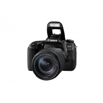 Lustrzanka Canon EOS 77D + obiektyw 18-135 IS USM