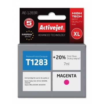 Tusz Activejet AE-1283R (zamiennik Epson T1283; Premium; 7 ml; czerwony)