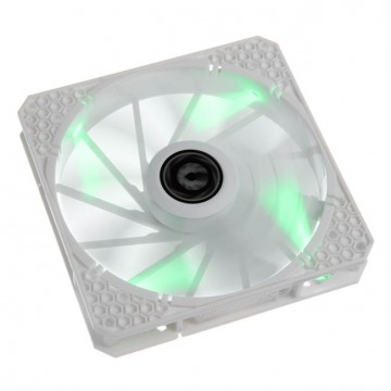BitFenix Spectre PRO - biały z zielonym podświetleniem