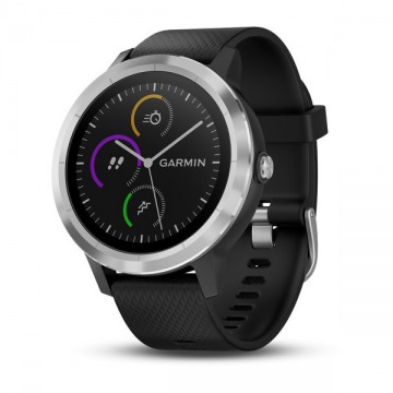 Zegarek sportowy Garmin Vivoactive 3 czarno-stalowy