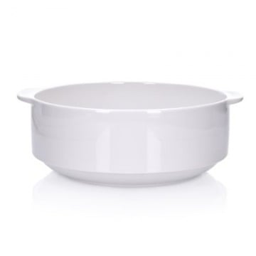 Misa sałatkowa DUKA STAPEL 1500 ml biała porcelana