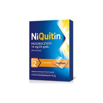 Niquitin 2 - plastry 14mg/24h