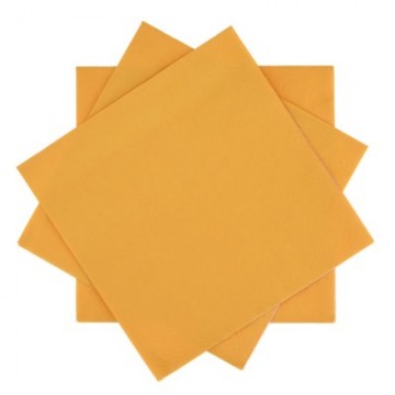 Serwetki papierowe DUKA DAGLIG 20 sztuk 33x33 cm żółte