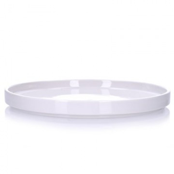 Talerzyk deserowy DUKA STAPEL 15 cm biały porcelana