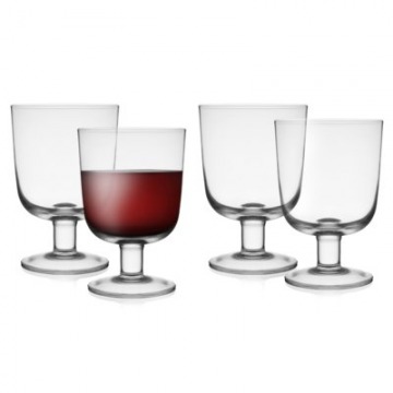 Zestaw 4 kieliszków do wina i wody DUKA LIQUID 400 ml szkło