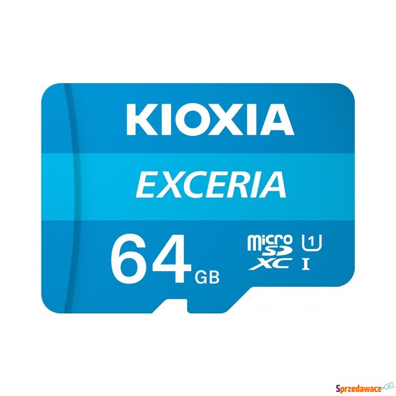 Kioxia Exceria M203 microSDXC 64GB UHS-I U1 - Karty pamięci, czytniki,... - Poznań