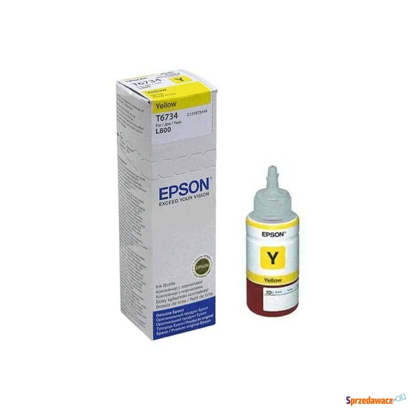 Oryginał Epson T6734 żółty - Tusze, tonery - Siedlęcin